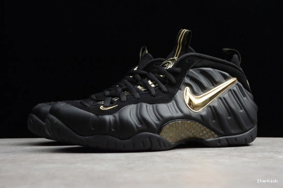 Air Black  624041-009 Pro Foamposite Metallic Gold 0327